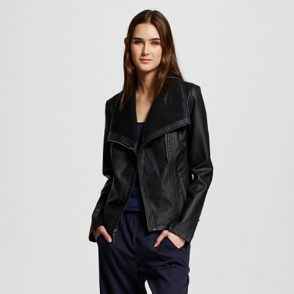 leather jacket target womens